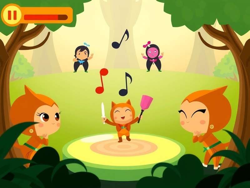 Ginger Rhythm Fiesta gameplay screenshot